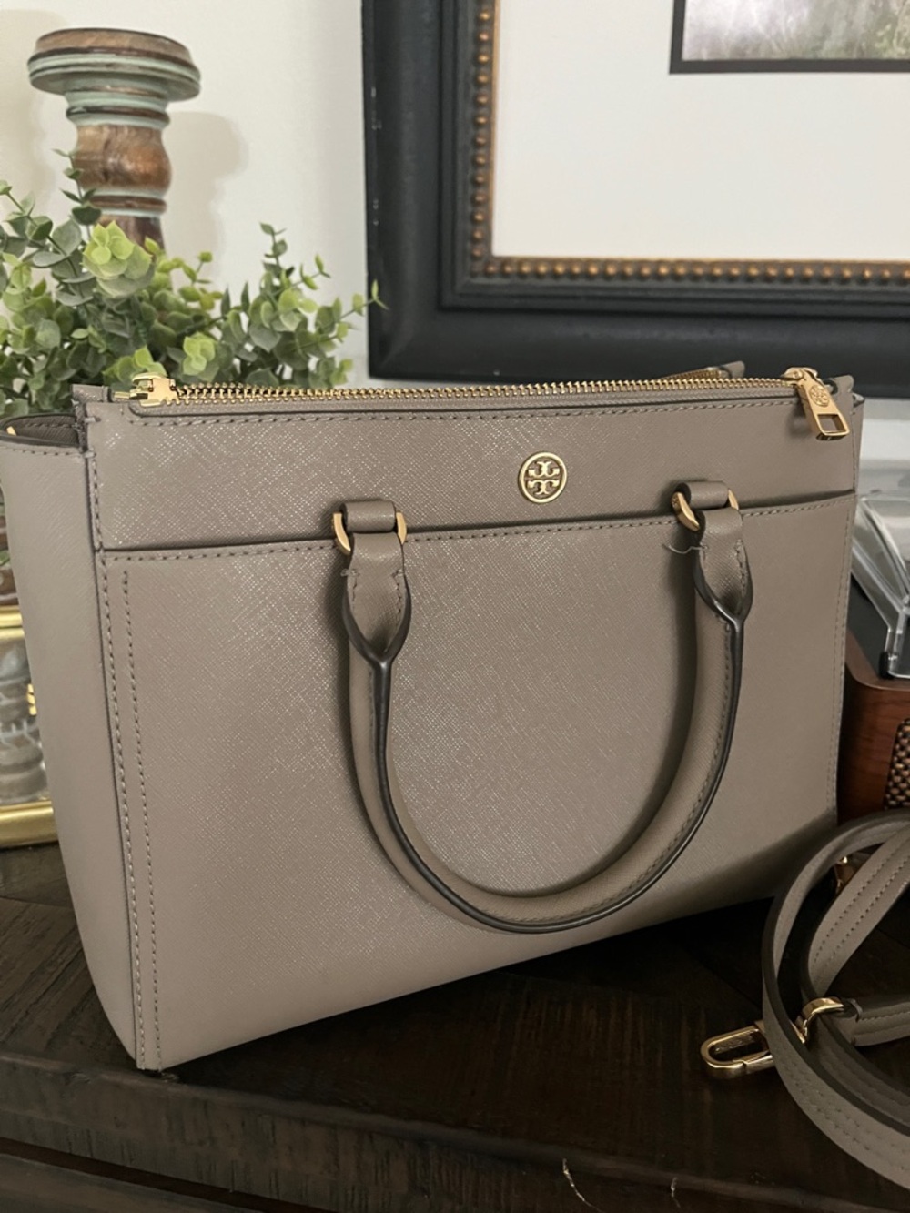 Tory Burch Tan Tote Bag - Picture 10 of 13